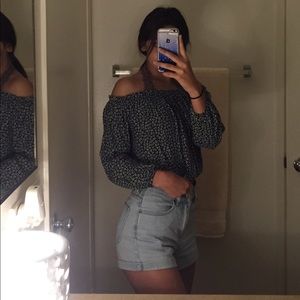 PacSun Tops - pacsun off the shoulder top PacSun Tops - pacsun off the shoulder top